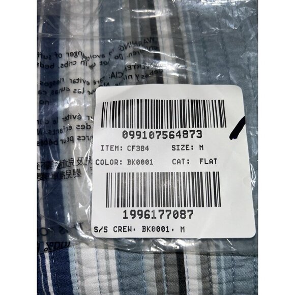 J.Crew Womens Short Sleeve Cotton Crewneck Sweater in Black Size M CF384 - Picture 9 of 9